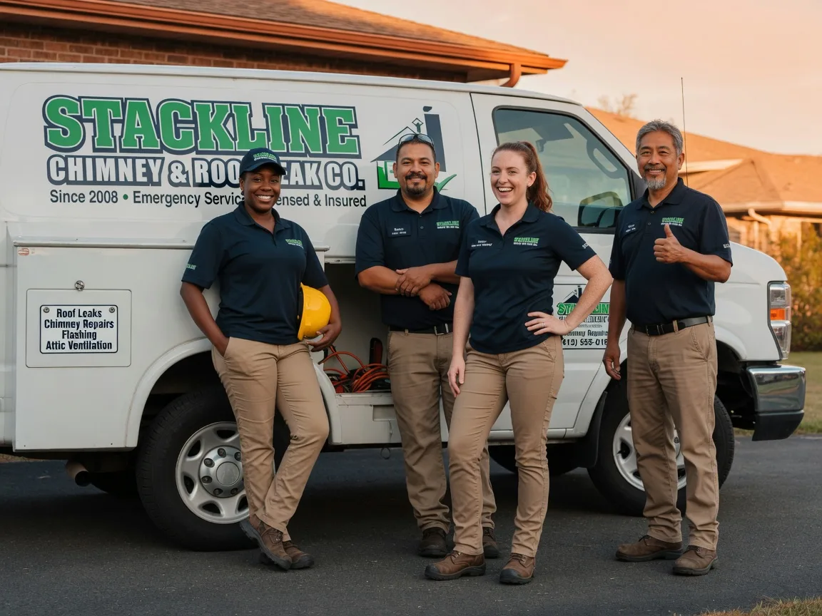 Chimney flashing repair company in Marysville, MI